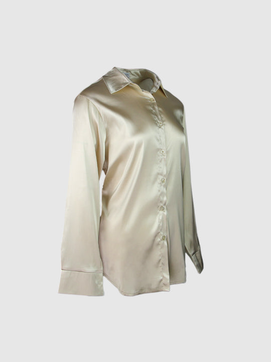 SINFONIA Satin blouse / Champagne