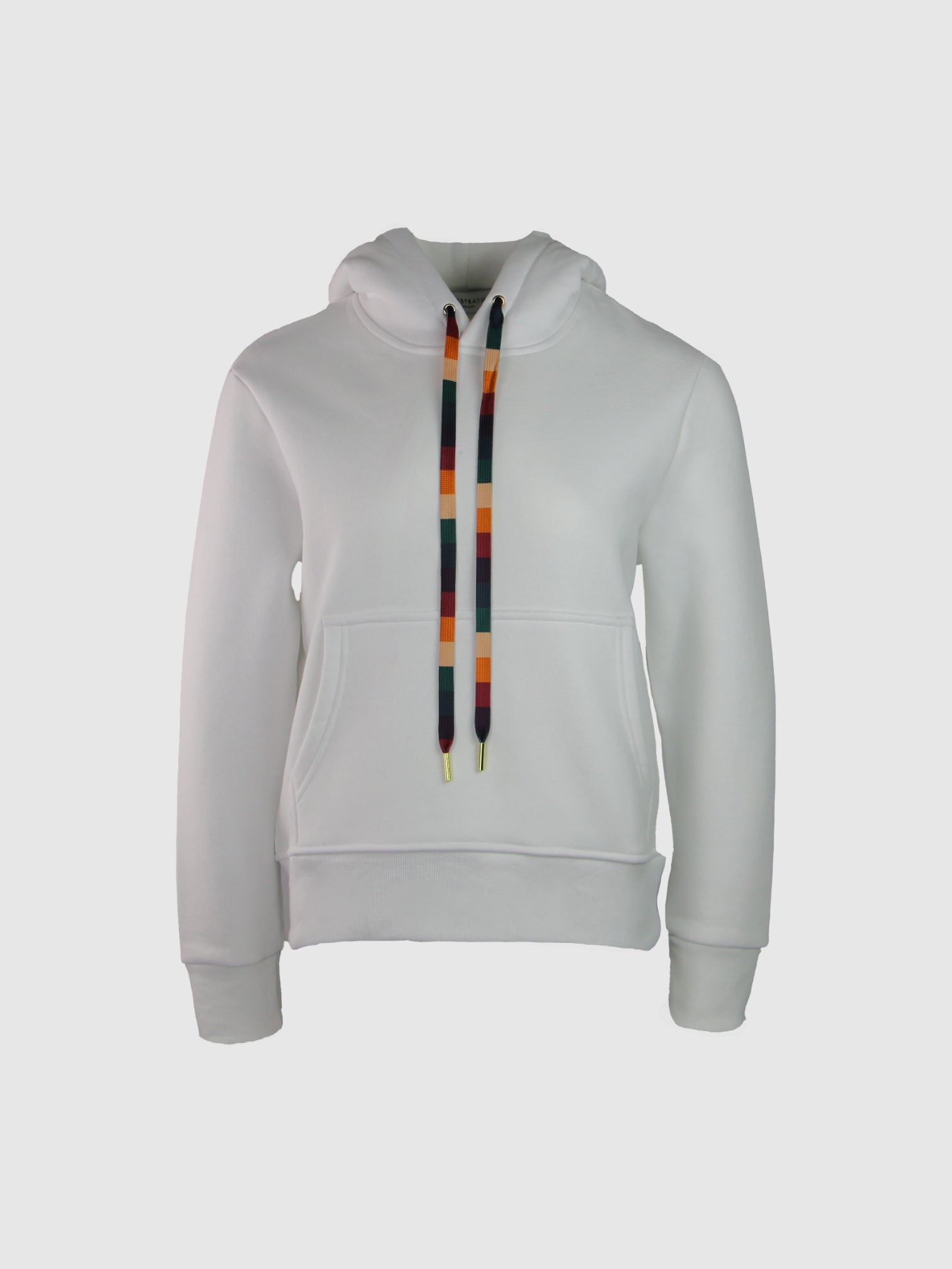 HARMONY Signature drawstring hoodie / Ivory