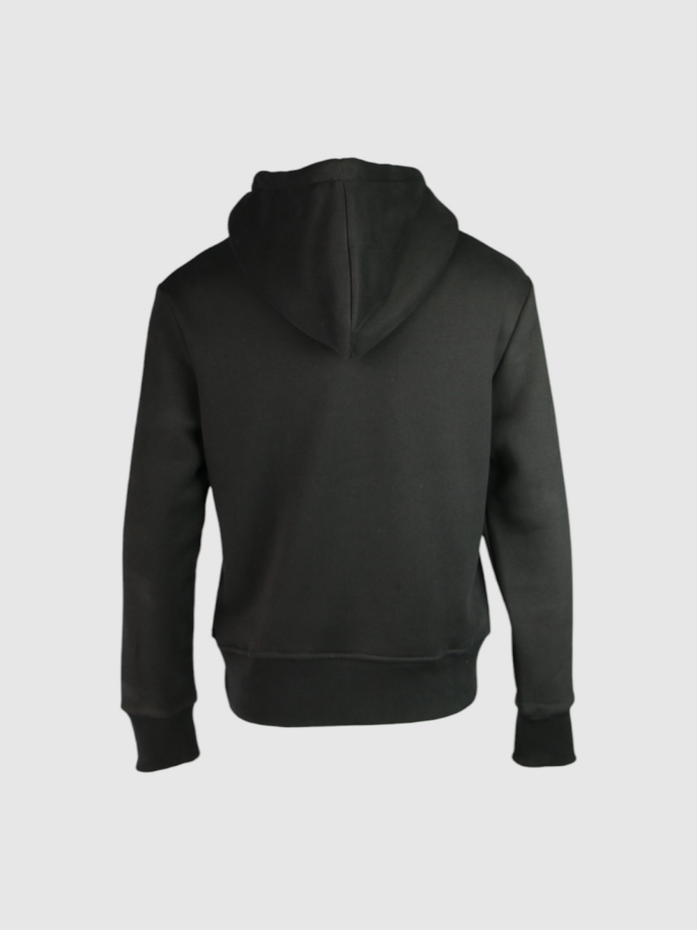 HARMONY | Signature drawstring hoodie / Jet black