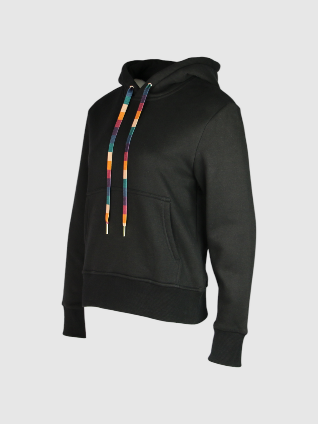 HARMONY | Signature drawstring hoodie / Jet black