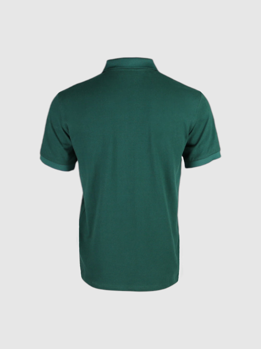  Racing green Polo Shirt With Signature Button For Men