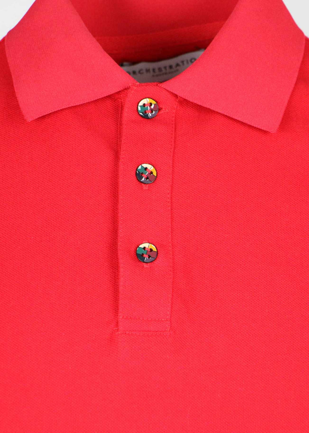 PSALLMODY Rosso Corsa Polo Shirt