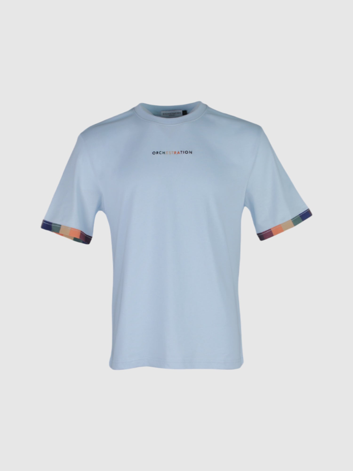 Minor Blue Embroidered T-Shirt For Women's