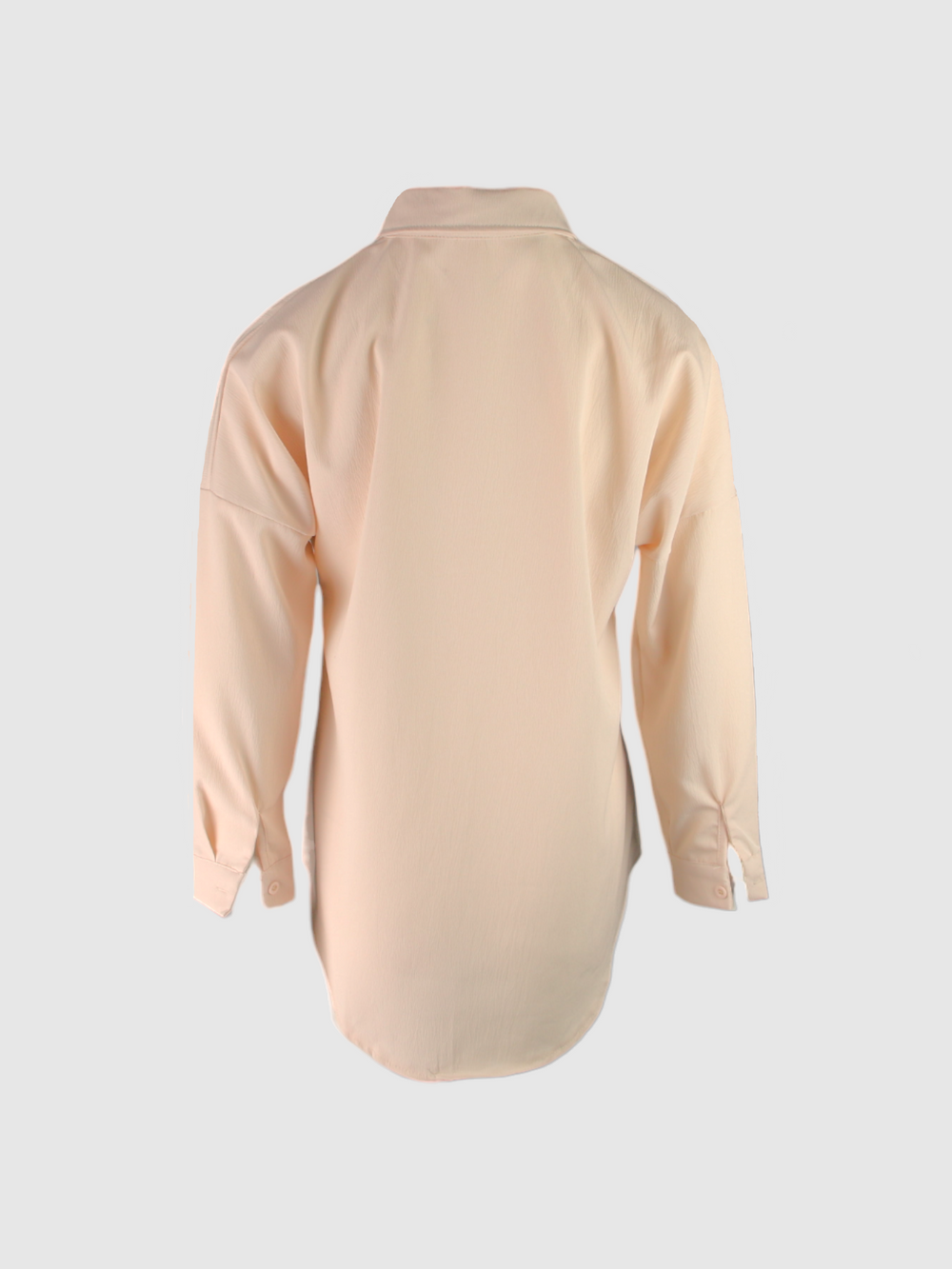 Blush Color Crinkled Women's Top