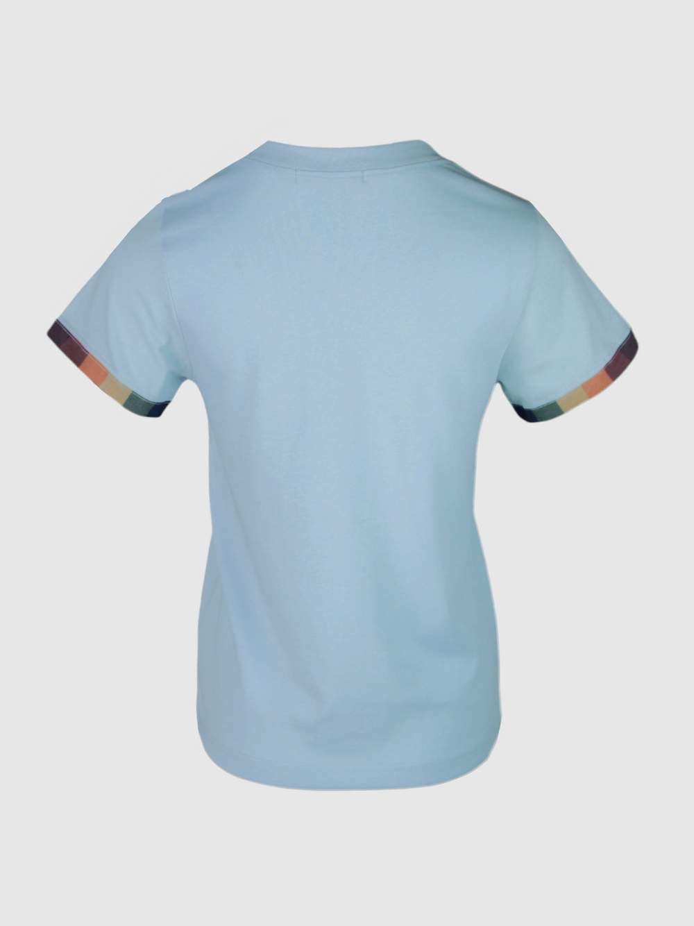 Minor Blue Color men's Embroidered T-Shirt