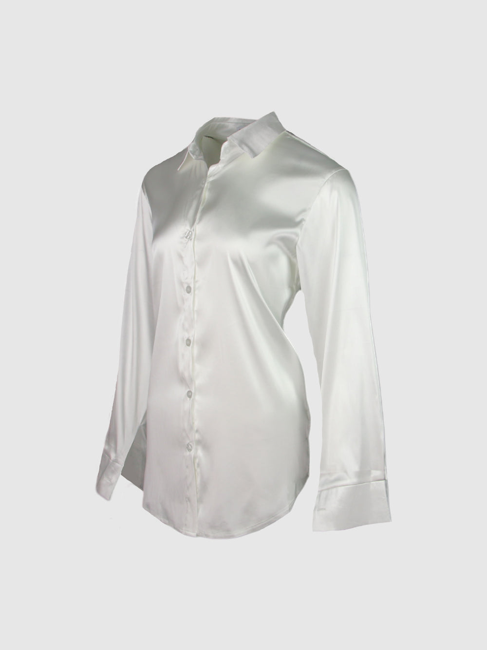 SINFONIA Ivory Satin Blouse